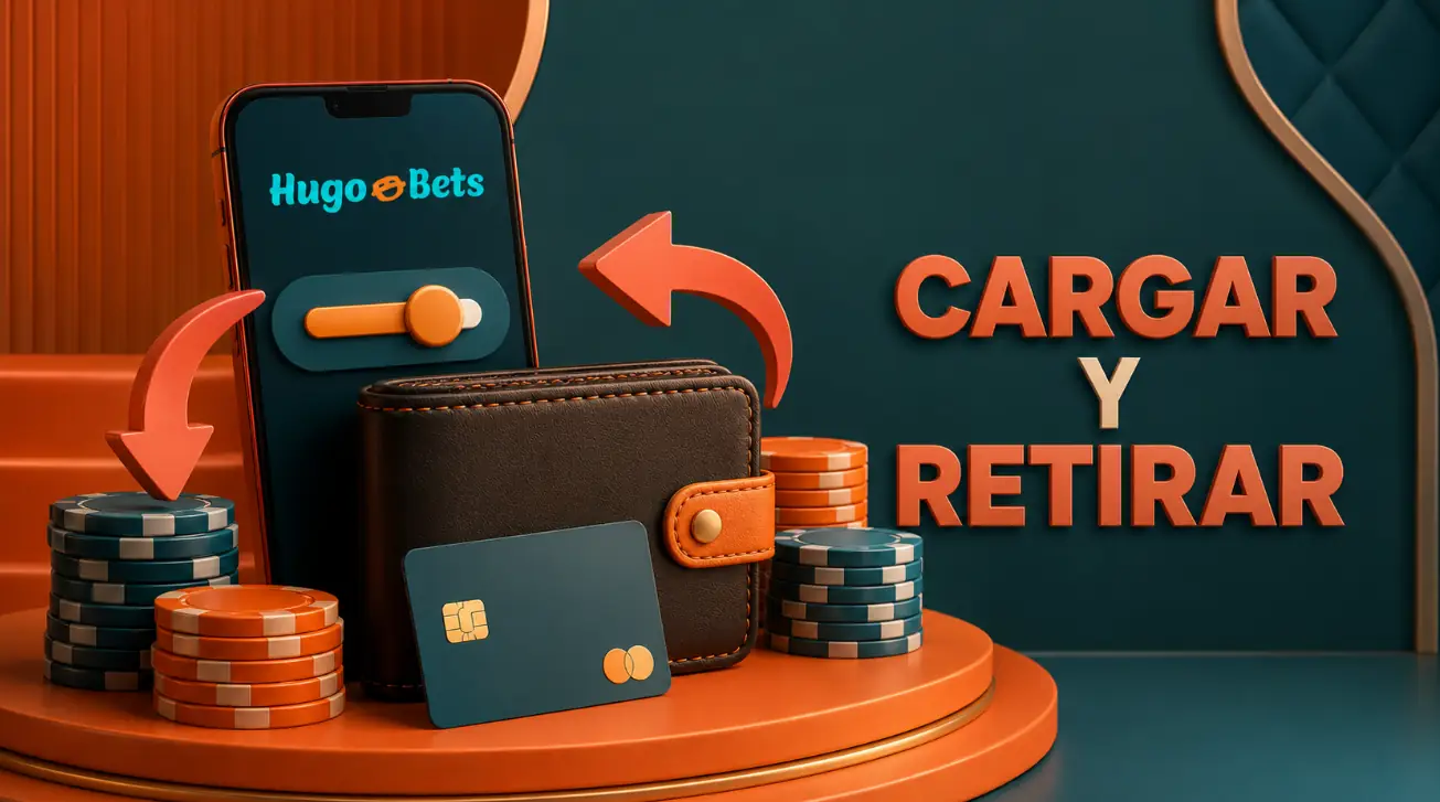 Opciones para Cargar y Retirar Saldo en Hugo Bets