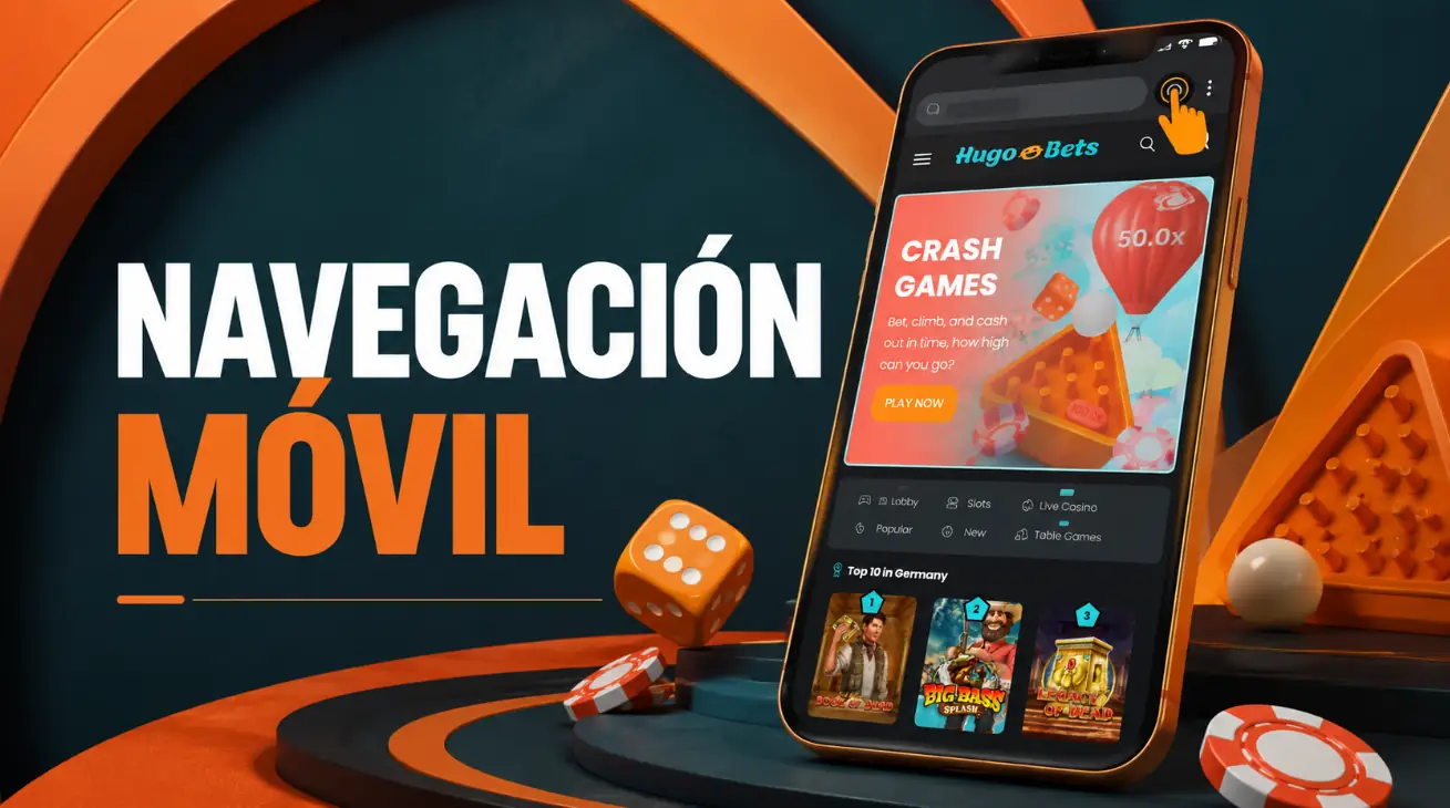Navegación Móvil de HugoBets sin Instalar Aplicaciones